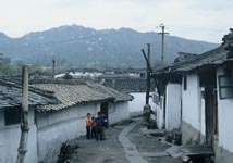 in der Altstadt von Kaesong