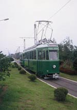 Straßenbahnlinie zum Kumsusan Palast (ehemalige Zürcher Tram)